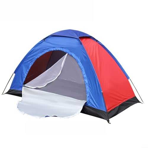 Outdoor Camping Tent, 1 Man Instant Pop Up Tent, Lightweight Automatic Dome Tent, Garden Sun Shield Outdoor Hiking Backpacking Tent