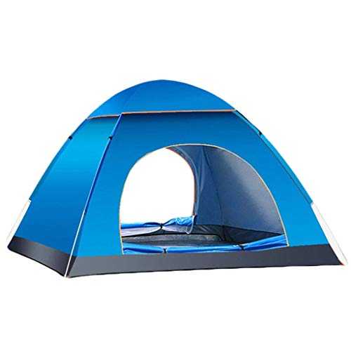 Tent Windproof Waterproof Camping Tent Portable Outdoor Tent Designed Windproof Fabrics Unisex Suitable for Three Seasons Outdoor Camping Supplies Easy Large Capacity