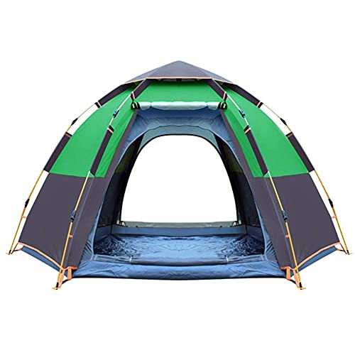 Camping Tent 4-6 Person Portable Backpack Tent, Waterproof And Windproof Easy To Install, Suitable for Travel, Camping, Hiking And Other Outdoor Sports