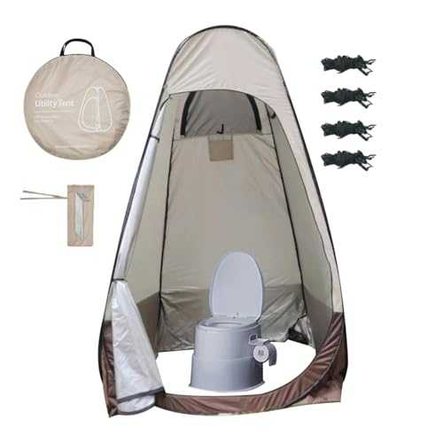 Outdoor Shower Tent, Portable Outdoor Rain Shelter, Pop Up Changing Room Privacy Tent, Outdoor Folding Bath Tent, Beach Fishing Tent, Hiking