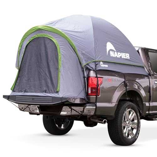 Napier Backroadz Truck Bed with Waterproof Material Coating, Comfortable and Spacious 2 Person Camping Tent, Compact and Full Size Regular Bed Long Bed, Waterproof Bed Tent, Durable and Sturdy Tent