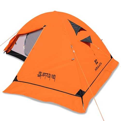 Himalaya Tents for Hiking, 3 Person Camping Dome Tent, Backpacking Tent Waterproof Windproof Portable for Outdoor Camping Hiking Beach