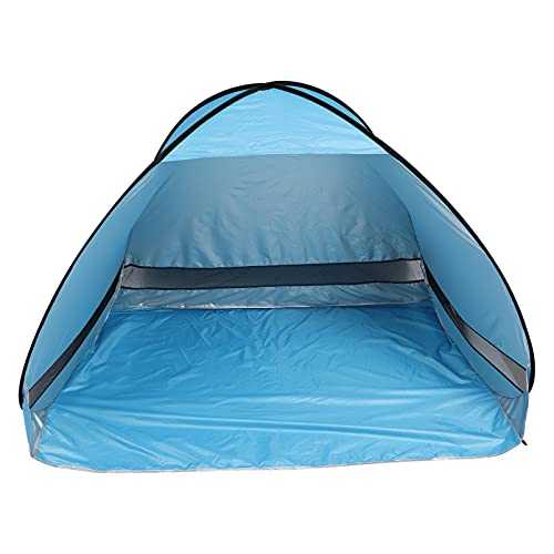 POPETPOP Travel Tent 全 动折叠免搭 滩帐篷 200x120x130cm Portable Automatic Quick Opening Beach Tent for Sun Shade Ideal for Camping Hiking and Outdoor Activities Pop up Camping Tent