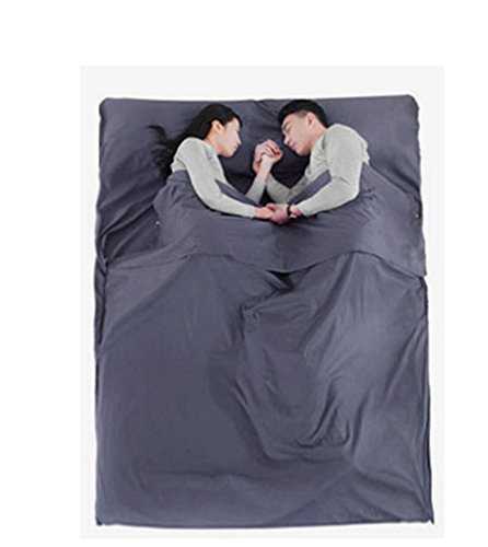 BAO CORE Pordable Travel Double Sleeping Bags on Business Travel Hotel Lightweight Health Sleeping Sack Prevent Dirty Adult Sheet Bedding Bag