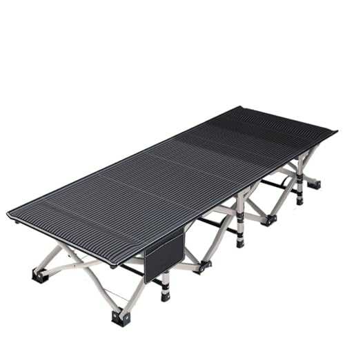 GXXINGIN Portable Folding Bed，Camping Cots,Folding Bed Single Folding Bed Office Nap Bed Lunch Break Recliner Home Simple Portable Folding Bed Multi Function Recliner Portable Outdoor Folding Bed for