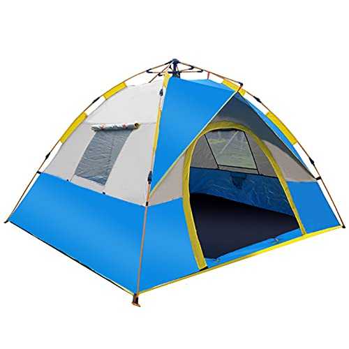 Dome Tent, Pop Up Tents for 2-3 Person Automatic Opening Thicken Layer Tent,Waterproof Camping Tents for Hiking Camping Outdoor,Blue