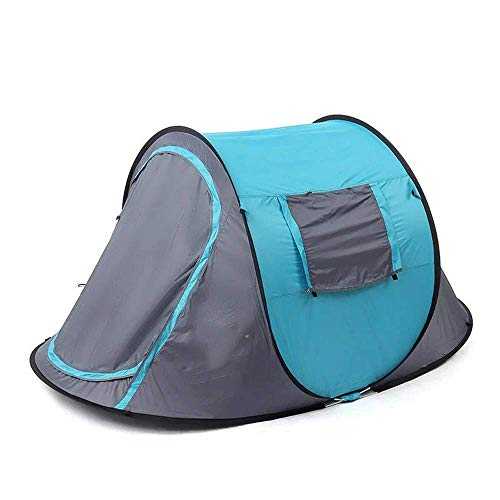 Tent 2-3 People Fully Automatic Camping Tent Travel Sunshade Canopy Windproof Waterproof Outdoor Tent for Backpacking Fishing