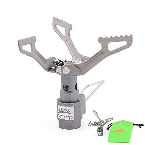 BRS Ultralight Camping Gas Stove Outdoor Burner Cooking Stove 25g…