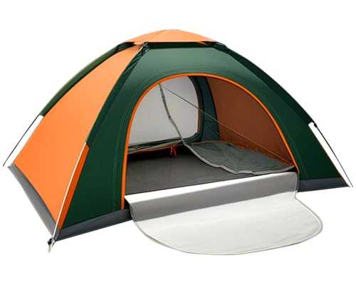 Olutata 2 Man Foldable Pop Up Tent for Adults, Lightweight Instant Setup Tent for Outdoor Backpacking, Hiking, Beach, and Family Camping