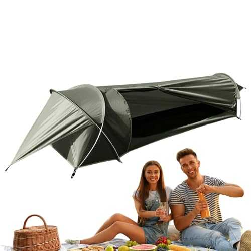 Backpack Tent 1 Person | Hunting Backpack Tents - Portable Small Backpack Tents, Easy Set Up Shelter for Hunting, Waterproof Hiking Tent, Camping Accessories for