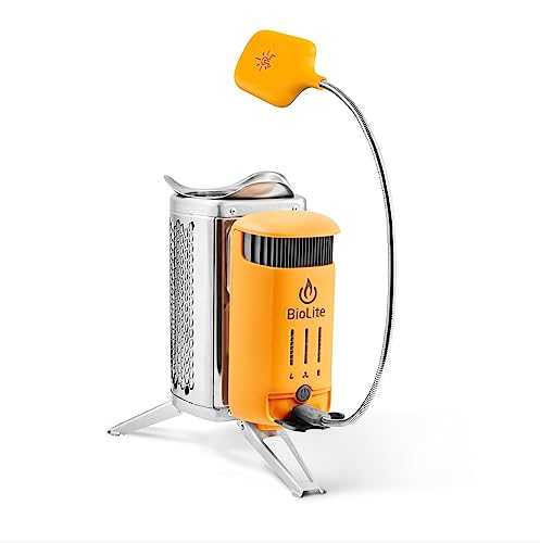 BioLite Campstove Wood Burning Electricity Generating & USB Charging Camp Stove (CampStove 2+)