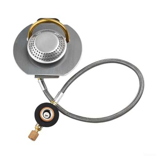 Windproof Camping Gas Stove, Stainless Steel Camping Stove Gas Stoves, Outdoor Cooking Stove Split Burner For Trangia Stove GS2000