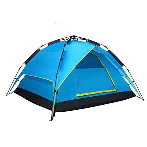 LLSS Tent Windproof Waterproof Camping Tent Camping Tent Suitable for Three Seasons Unisex Designed Waterproof Fabric Portable Travel Equipment Outdoor Camping Supplies Ea