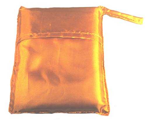 Silk Single Sleeping Bag Liner from Vietnam 1217 (Yellow/Gold)