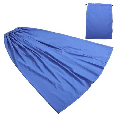 TOBBOMEY Clothes Changing Tool Beach Tent Car Tent Boating Changing Room Changing Room Tent Beach Changing Tent Beach Privacy Tent Changing Poncho Portable Changing Room for Satin Blue