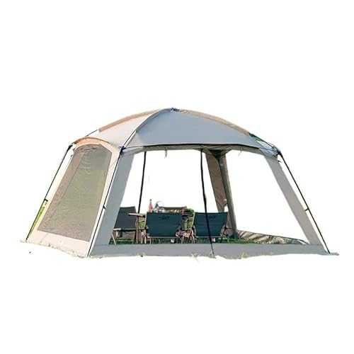 Outdoor Camping Tent 6-15 Person Rainproof Silver Gel Sunscreen Beach Picnic Sunshade Canopy Camping Equipment