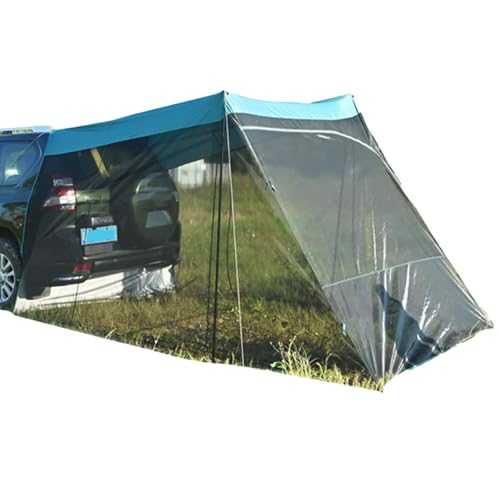 SUV Tent - Car Camping Tent | Camping Tent Tailgate Car Attachment | Car Awning Camping Tent | SUV Car Camping Tent, Versatile Shelter Tent, 5-8 Person Car Trunk Tent For Camping, Outdoor Camping