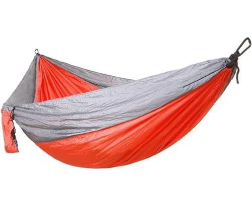 Swinging Hammock 270x140 Cm Portable Single Hammocks For Outdoor Hiking Travel Backpacking,210D Nylon Hammock Swing Travel Tree Hammocks