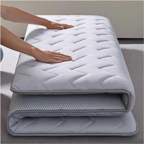 Foldable adult floor mattress, portable floor bed, roll up mattress guest mattress, camping mattress, student dormitory sleeping pad