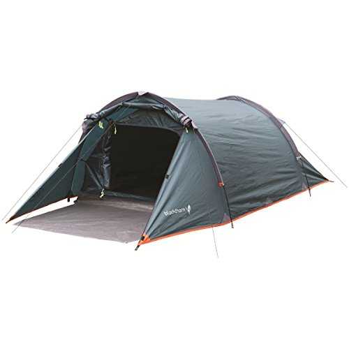 Highlander Blackthorn Tent ―2 Person Compact, Lightweight & Breathable Quick Pitch Tent ― Great Portable Weekender Tent for Bikers, Cyclists & Adventure Trekkers