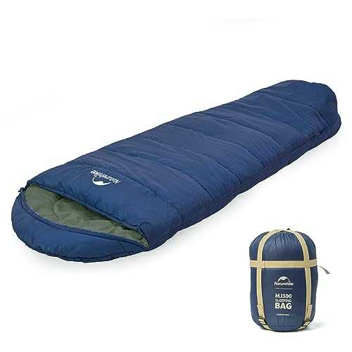 Naturehike Mummy Sleeping Bag Ultra Lightweight for Adults, Warm for 3-4 Season, Waterproof, for Indoor, Camping, Hiking, Mountaineering, Traveling, Backpacking, Festivals, Outdoor