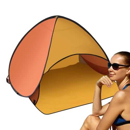 Shade Tents | Head PopUp Canopy Automatic Shade Tent,Beach Sun Shelters Automatic Shade Tent, Portable Windproof Sun Shade With Mobile Phone Stand