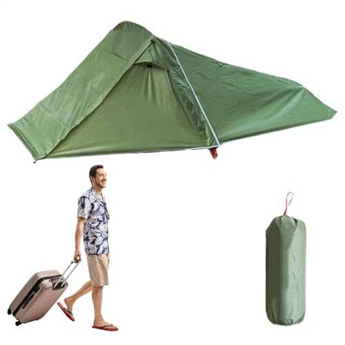 Camping Dome Tent, 2-Person Tent, 118.11x59.06x41.34 Inch Spacious and Lightweight, Easy Setup and Portable, Breathable and Waterproof Design for Hiking, Outdoor Camping