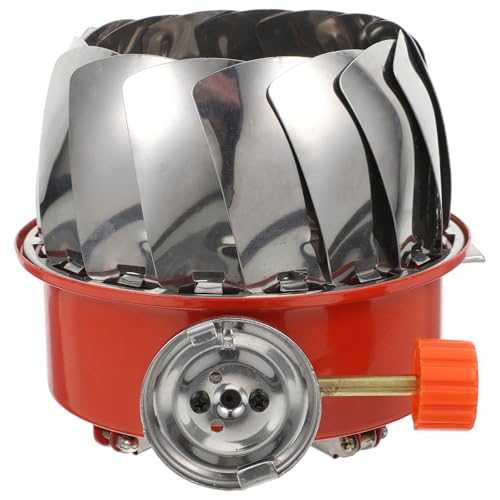 Mini Camp Stove Lotus Furnace Gas Stove Furnace End Windproof Stove Portable Make Tea
