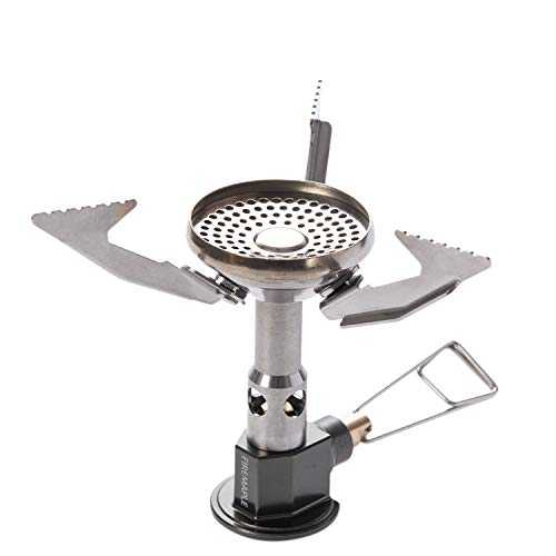 Fire-Maple Polaris Portable Camping Gas Stove | Mini Foldable Backpacking Cooking Burner with Pressure Regulator | Bushcraft Traveling Trekking Outdoors