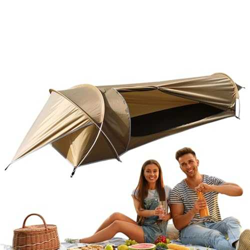 Lightweight 1 Person Tent,Easy Set up Shelter - Portable Small Backpacking Tents, Camping Backpacking Shelter, Easy Set up Shelter for Camping
