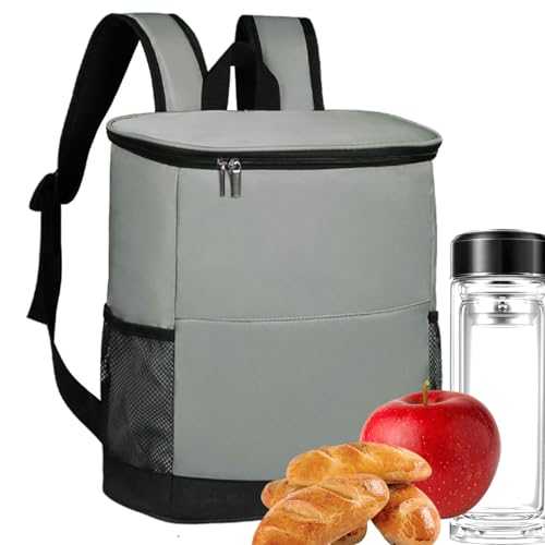 Insulated Cooler Bag | Leakproof Insulation Bag,Leakproof Ice Chest Backpack Hiking Accessories, Lightweight Travel Cooler for Lunch, Picnic