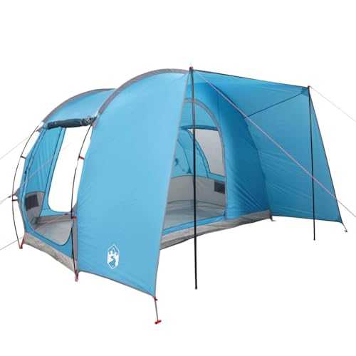 vidaXL Car Tent - 2-Person Blue Waterproof Camping Tent with E-Port, Lightweight Portable Outdoor Campground Shelter - Fits Most Car Models