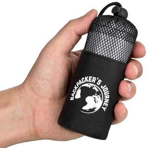 Backpacker's Journey ultra-small sleeping bag, light weight, thin, ultralight (155g), travel sleeping bag, microfibre lining. Ideal for backpacking, hostels and lodges
