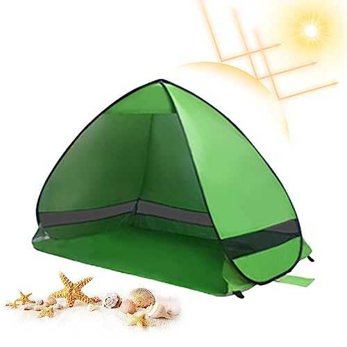 Beach Tent | Anti-UV Camping Tent with UPF 50+ Shelter, Portable Summer Easy to Install Tent Suitable for Garden, Fishing, Camping, Park, Picnic, Beach. Exbert