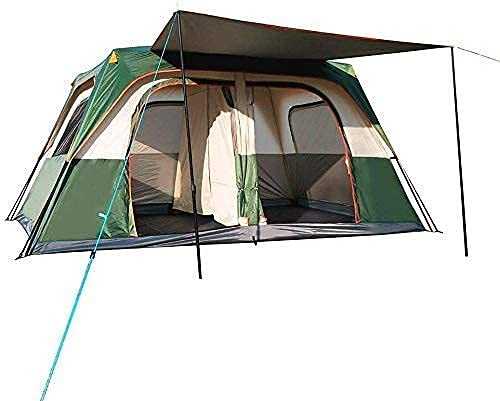 5-8 Person Camping Tent - Automatic Outdoor Tents Instant Cabana Waterproof Shade Canopy Tarp For Outdoor Sports Hiking Travel Family Vacation