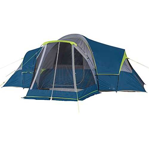 YYXZSL 10-Person Family Camping Tent Porch Tents Outdoor Camping Hiking Survival Party Tent Backpacking