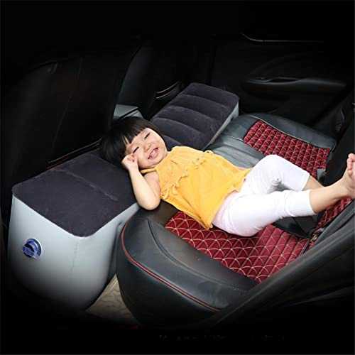 1pc Car Air Mattress Inflatable Back Seat Gap Pad Air Bed Cushion Car Gap Pad Car Air Mattress Car Inflatable Bed for Travel Camping