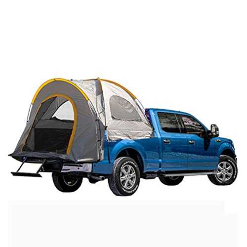 Truck Bed Tent with Rainfly, 2 Person Waterproof & Windproof Pickup Truck Tent, Portable Double Layer Tent for Camping & Hiking, Easy To Assemble