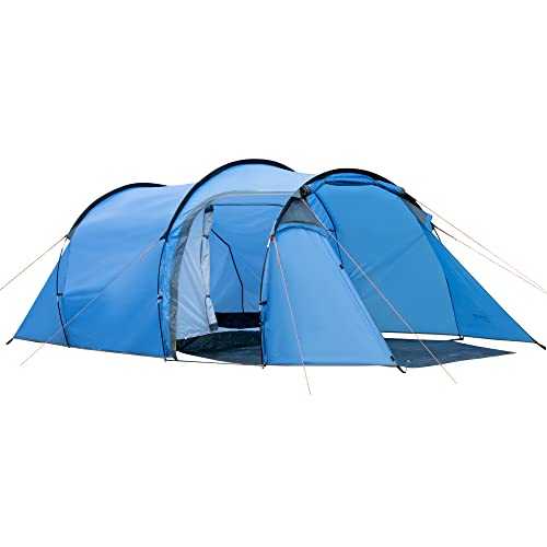 Outsunny 2-3 Person Tunnel Tent with Sewn-in Groundsheet, Air Vents, Rainfly, 2000mm Water Column, Camping Tent with 1 Bedroom, Inbuilt Porch, Living Area for Camping, Hiking