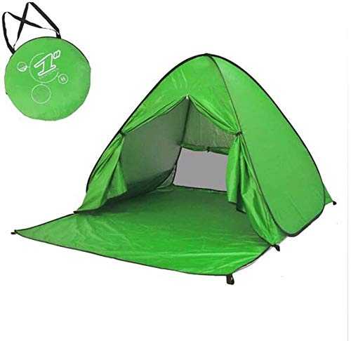 Portable Beach Tent Automatically Popping 2-3 People Rainproof Sunscreen Outdoor Camping Tent Suitable for Beach Camping Fishing-1 Uptodate