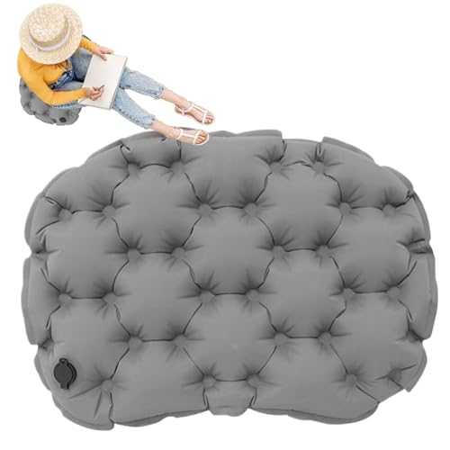 Outdoor Seat Cushions - Inflatable Seat Cushion | Camping Pillow | Portable Inflatable Stadium Seats | Automotive Supplies For Air Travel Game Dining Recliner Pregnancy Kitchen Offices Camping