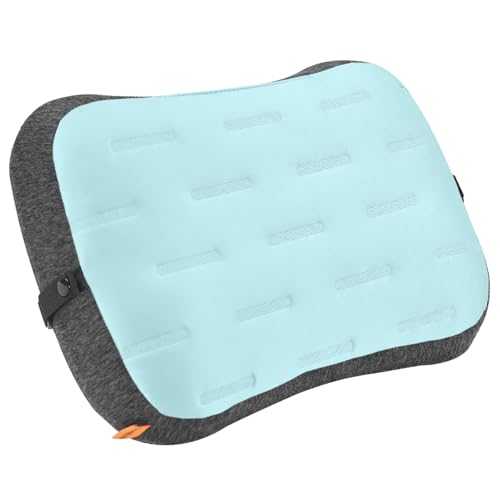 TREKOLOGY Inflatable Beach Pillow – Portable Beach Chair Pillow with Adjustable Strap & Sand Bag for Stability, Washable Cover, and Ergonomic Support for Ultimate Relaxation ALUFT Mint