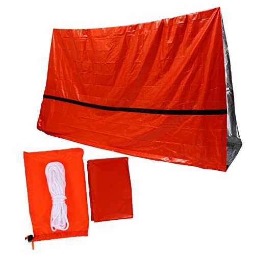 BESPORTBLE Emergency Relief Tent Camping Shelter Heat Preservation Lightweight Compact for Outdoor Activities