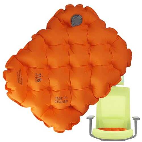 Portable Inflatable Seat Cushion - Light and Foldable Waterproof Pad | Cushion for Travel, Picnic, Camping, Stadiums, Hiking, Office and Abroad