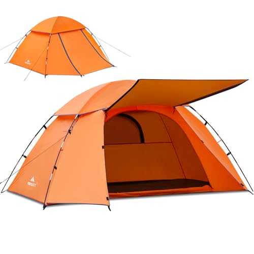 Forceatt Tent 1-2 Man Lightweight Waterproof PU3000mm Camping Tent for Backpack Small Pack Size Tent for Outdoor Camping