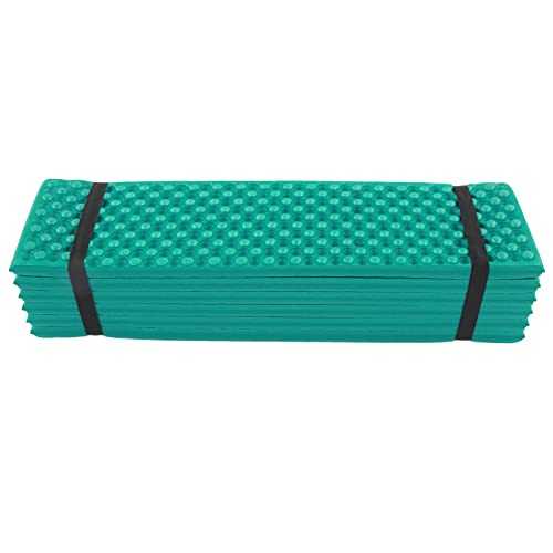 Double Egg Crate Sleeping Pad Egg Crate Sleeping PadSponge Sleep Mat, Foldable Thickened Foam Sleep Mat Camping Sleeping Padfor Outdoor Camping 186x57CMFoam Pads