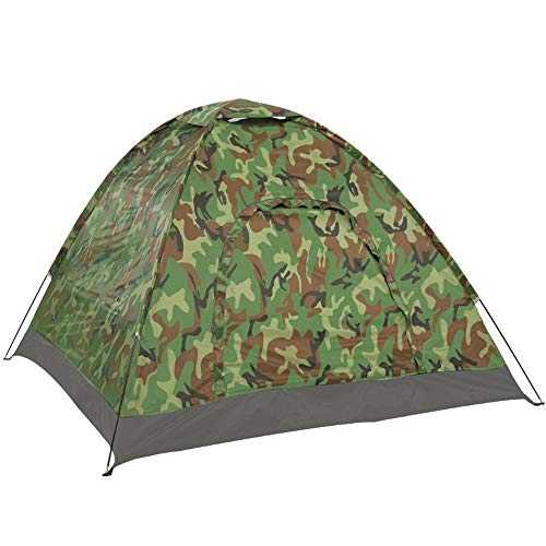 FSJMTQTS Camping Tent Double Camouflage Tent 2 Person Leisure Tent Outdoor Camping Tent for Outdoor Hiking(3-4 persons)