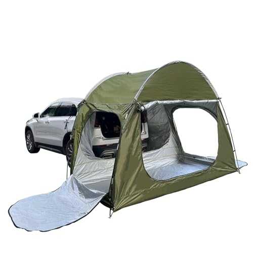 Car Tent 2-3 People, 3-Sided Breathable Door Tailgate Tent With Great Waterproof/Windproof, Outdoor Use SUV Tailgate Awning, Suitable For Various Models