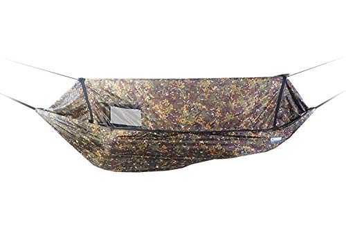 DD Hammocks Nest Hammock - MC: Fully Camouflaged Camping Hammock For Stealth Camping Backpacking And Hiking Adventure