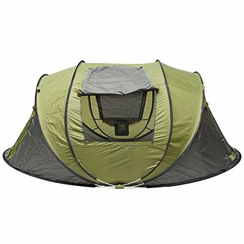 GBNYTT Tent 5-8 People Fully Automatic Camping Tent Windproof Waterproof Automatic Pop-up Tent Family Outdoor Instant Setup Tent 4 Season